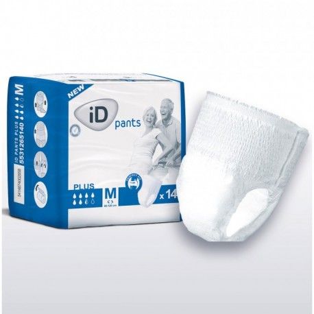 All in one incontinence pad
