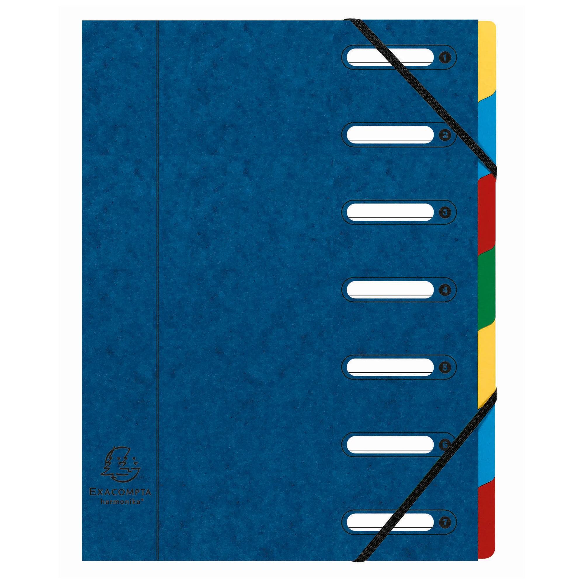 Exacompta - Ref. 55075E - 1 Clasificador HARMONIKA - Con Elásticos Y