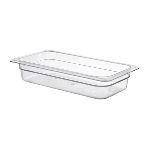 Cambro Polycarbonate 1/3 Gastronorm Pan 65mm Clear 