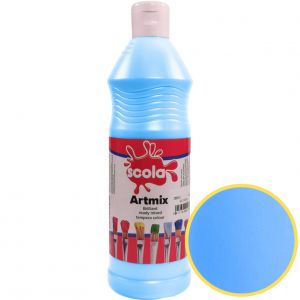 Scola Ready Mix Paint 600ml Individual Colours - Sky Blue