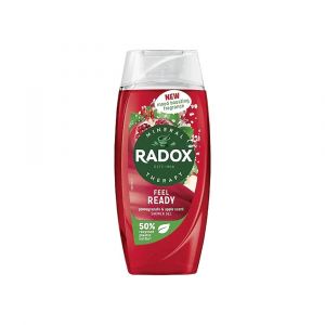 Radox Shower Gel, Feel Ready, 225ml, per case of 6