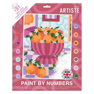 Artiste Paint By Numbers - Oranges - 14 colours, 3 brushes