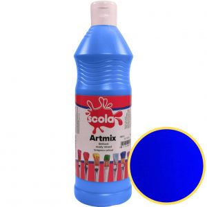 Scola Ready Mix Paint 600ml Individual Colours -Blue