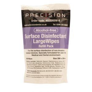 Surface Wipes – Precision Alcohol Free Tub Jumbo (200 pack)