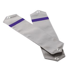 Northampton Grey Epaulettes with Purple stripe