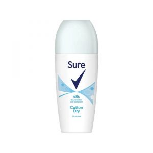 Sure Roll On Cotton Fresh Deodorant For Women, 50ml, x 6