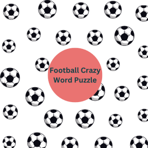 Football Crazy Word Puzzle