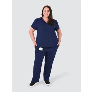 Galaxy Stretch Female Scrub Set|7x V-Neck Tunic & 7x Trousers