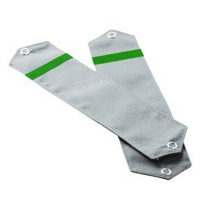 Northampton Grey epaulettes with Kelly green stripe