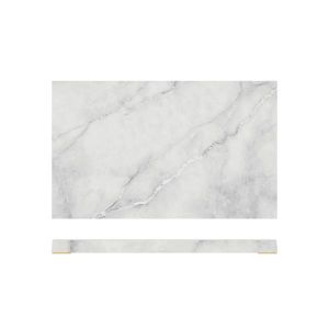 White Marble Agra Melamine GN 1/3 Slab 32.5 x 17.6cm - AG130824