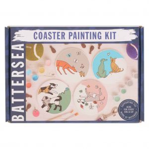 Battersea Paint Your Own Coaster Kit Dog, Painting Craft