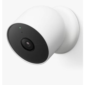 Google Nest Cam Indoor or Outdoor Security Camera Battery Powered