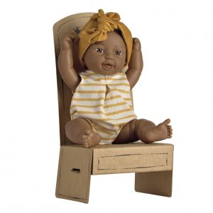 Empathy Doll Baby Girl Ayo - Brown