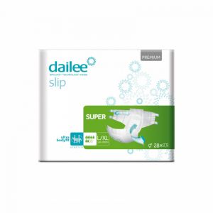 Dailee Slip Premium Super (Case of 112- Sizes Vary)