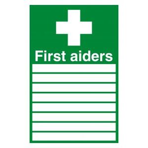 first aid 150x200mm HAZARDOUS TO THE ENVIRONMENT health and safety DANGER 