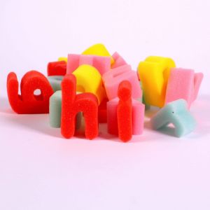 Lower Case Alphabet Painting Sponges