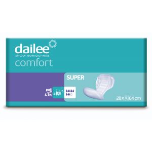 Dailee Comfort Performer Shaped Pad (Case of 112 - Sizes vary)