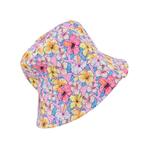 Ladies Reversible Bucket Hat - Floral