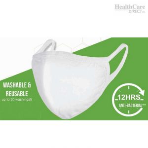White Cotton Mask (Various Sizes, Pack of 10)