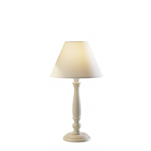 Dar Lighting REG4233 - Regal Table Lamp 10 inch Cream complete with 9 inch COO0933 Shade