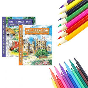 Relax & Colour Colouring Kit
