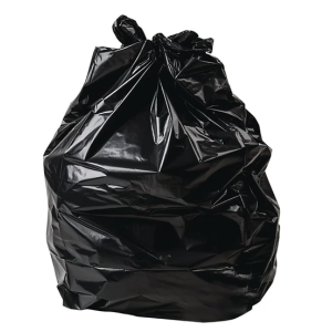 Jantex Medium Extra Heavy Duty Black Bin Bags 70Ltr (Pack of 200)