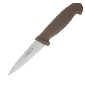 Hygiplas Paring Knife Brown 8.3cm