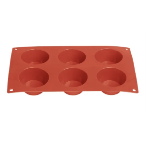 Vogue Flexible Silicone Round Cake Mould 6 Cup