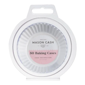 Mason Cash White Cupcake Cases 160x100mm - pack of 50