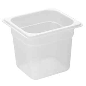 Nisbets Essentials Polypropylene 1/6 Gastronorm Container 150mm