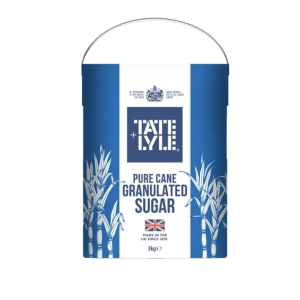 Tate & Lyle Granulated Paper Drum - 3kg