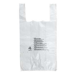Fiesta recyclable large white carrier bags 1000 pack