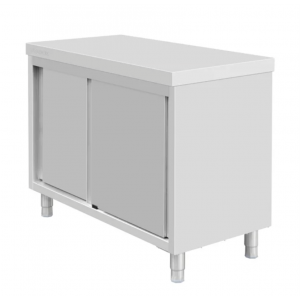 Vogue Standing Floor Cupboard Stainless Steel 900x1200x600mm