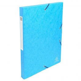 Box File Pressbd File A4 25mm - Turquoise - x 8 - Exacompta
