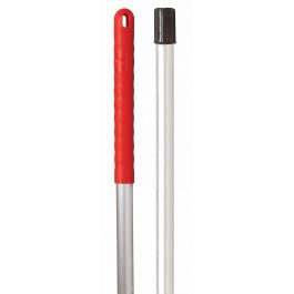 5 x 54" 137cm Exel Mop Aluminium Alloy Handle Red Triangle Push In Fitting 5 x 54" 137cm Exel Mop Aluminium Alloy Handle Red Triangle Push In Fitting