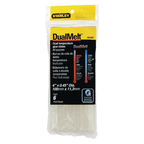 Pack of 24 Stanley Dual Melt Glue Stick 4 Inch 0-GS20DT 