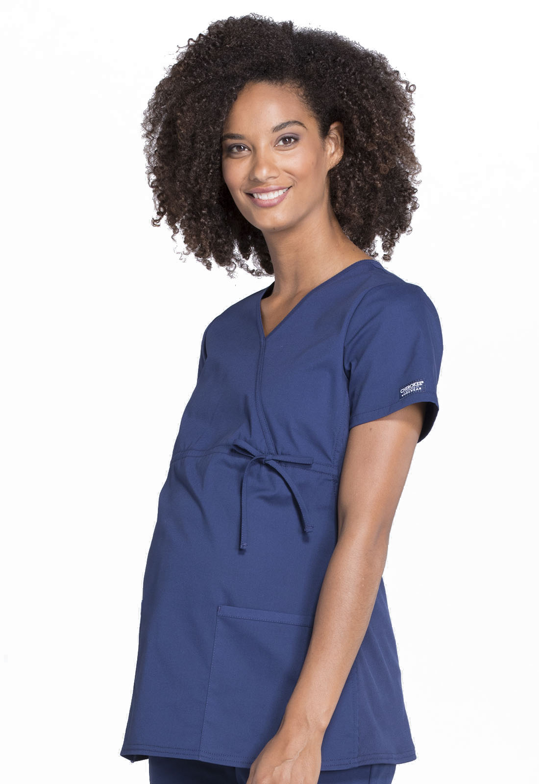 Cherokee Maternity Top Navy
